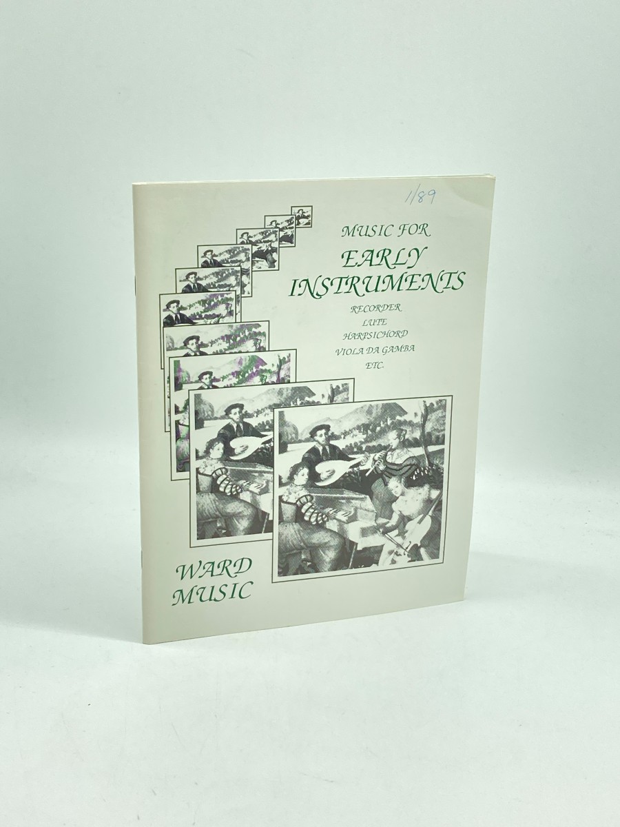 Music for Early Instruments Recorder, Lute, Harpsichord, Viola Da Gamba