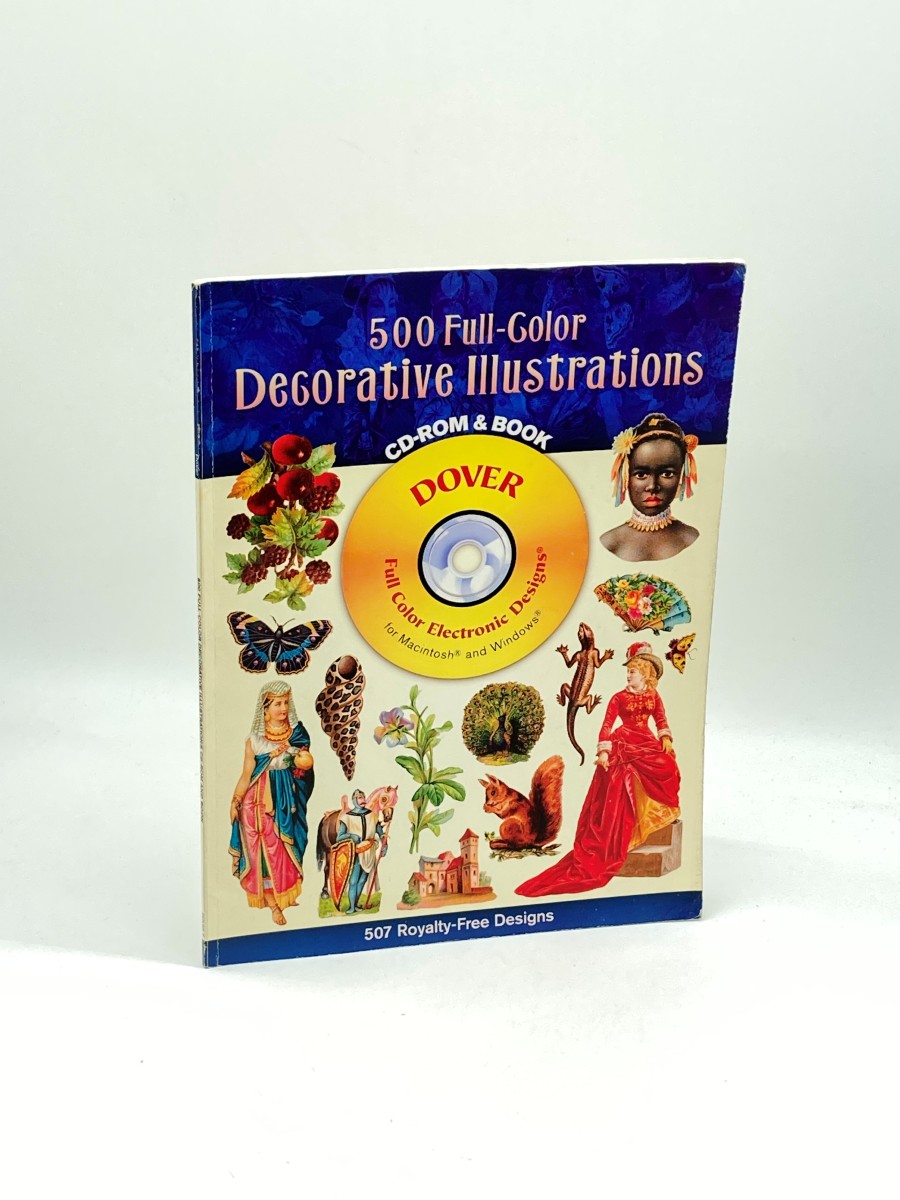 Image for 500 Full-Color Decorative Illustrations CD-ROM And Book 500 Full-Color Decorative Illustrations CD-ROM And Book