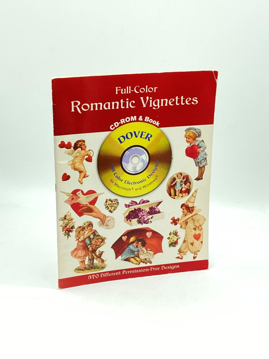 Full-Color Romantic Vignettes CD-ROM and Book
