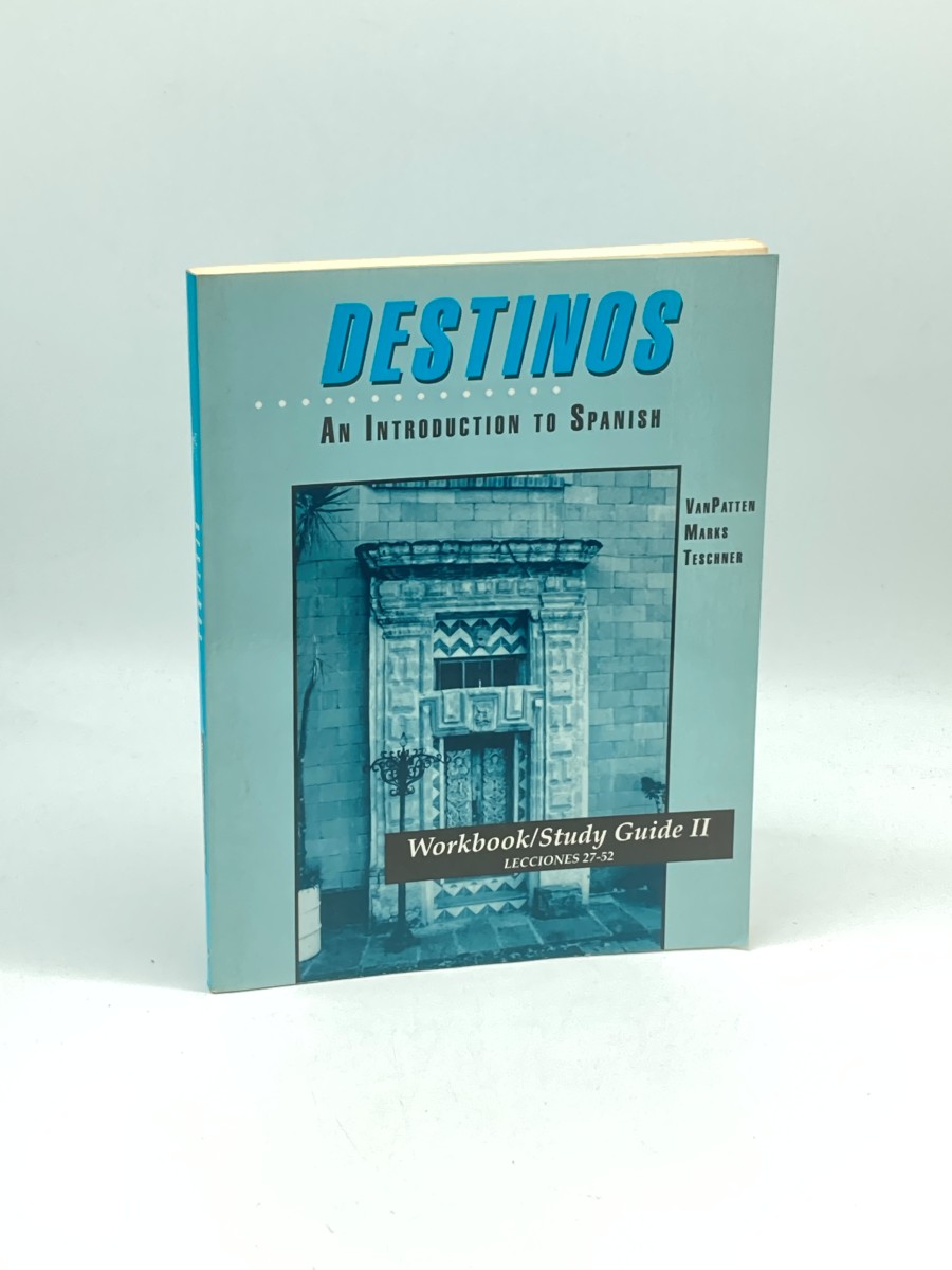 Destinos An Introduction to Spanish Workbook/study Guide II Lecciones 27-52 (English and Spanish Edition)