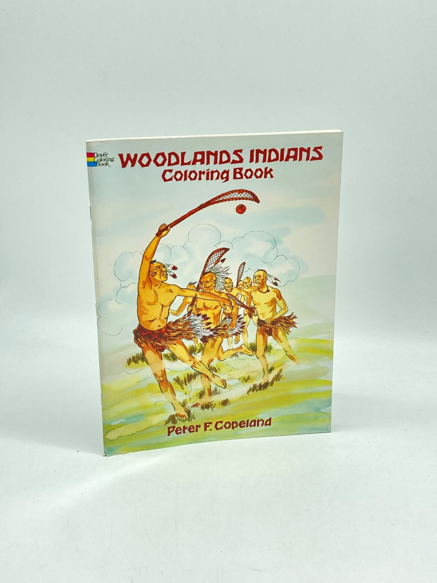 Woodlands Indians Coloring Book
