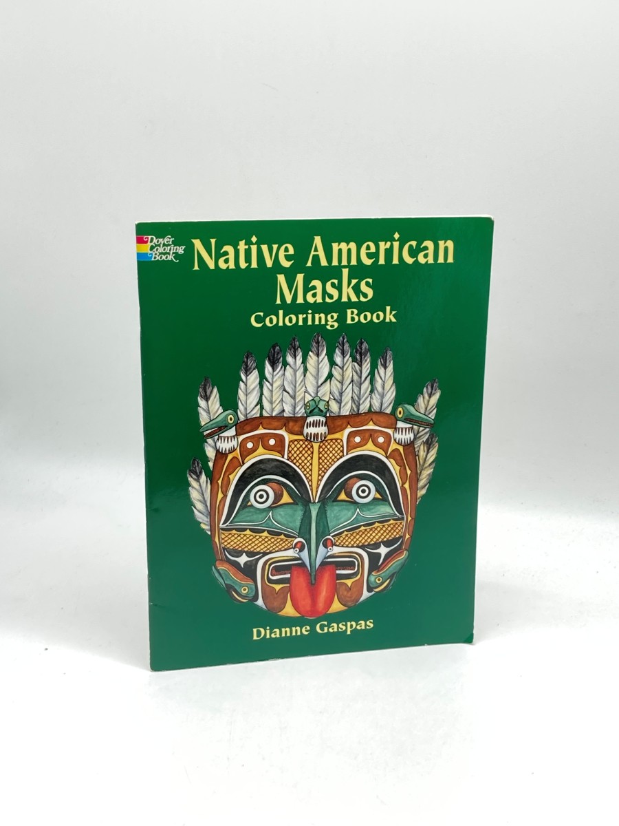 Native American Masks Coloring Book
