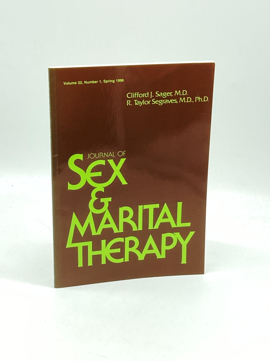 Image for Journal of Sex & Marital Therapy Volume 22, Number 1, Spring 1996 Journal of Sex & Marital Therapy Volume 22, Number 1, Spring 1996