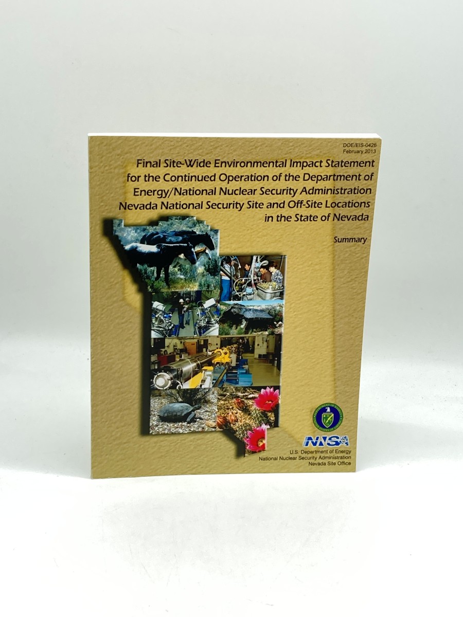 Final Site-Wide Environmental Impact Statement for the Continued Operation of the Department of Energy/national Nuclear Security Administration Nevada National Security Site and Off-Site Locations in the State of Nevada