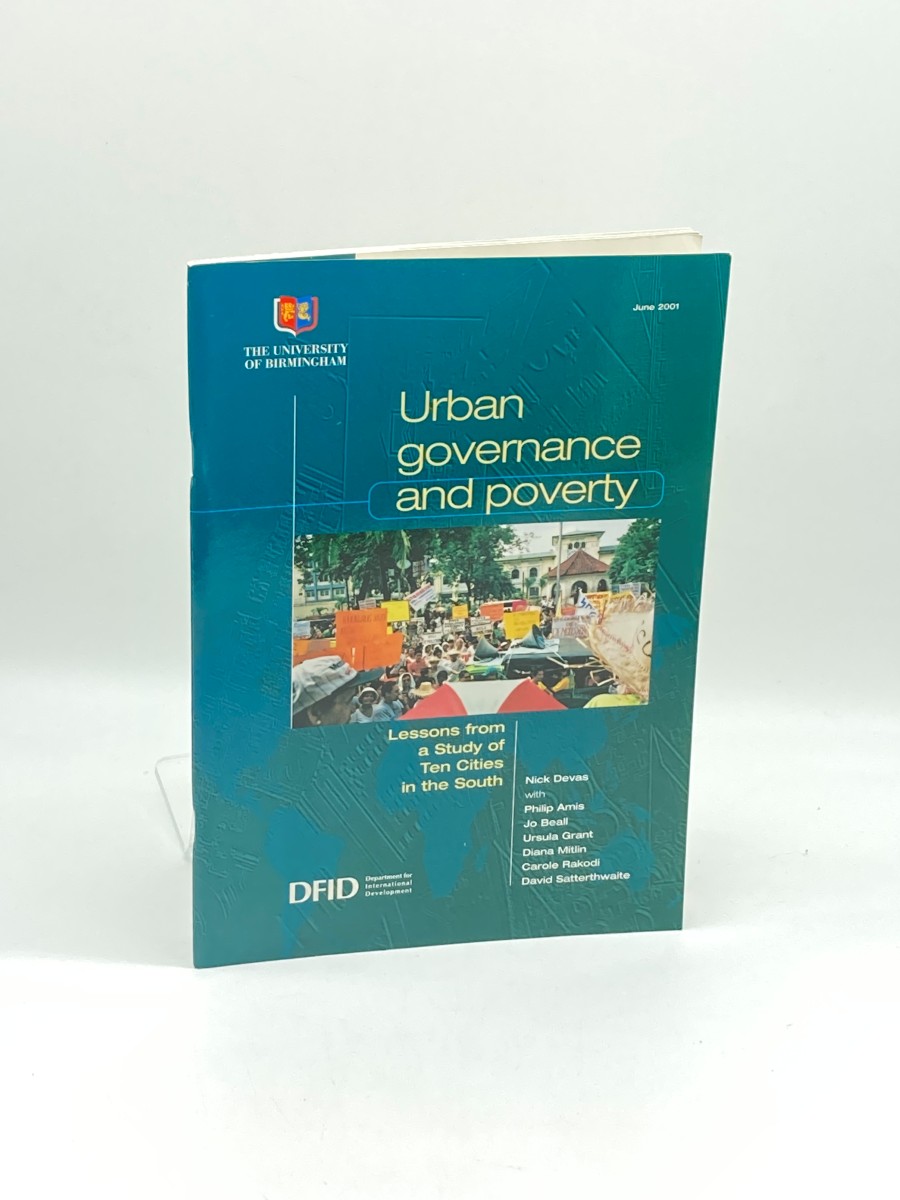 Image for Urban Governance and Poverty; Lessons from a Study of Ten Cities in the South Urban Governance and Poverty; Lessons from a Study of Ten Cities in the South