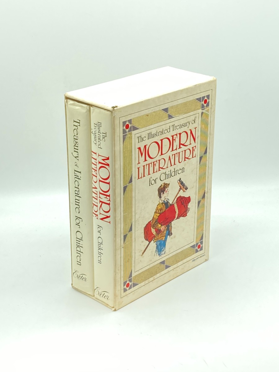 Illustrated Treasury of Literature and Modern Literature for Children (Boxed 2 Volume Set)