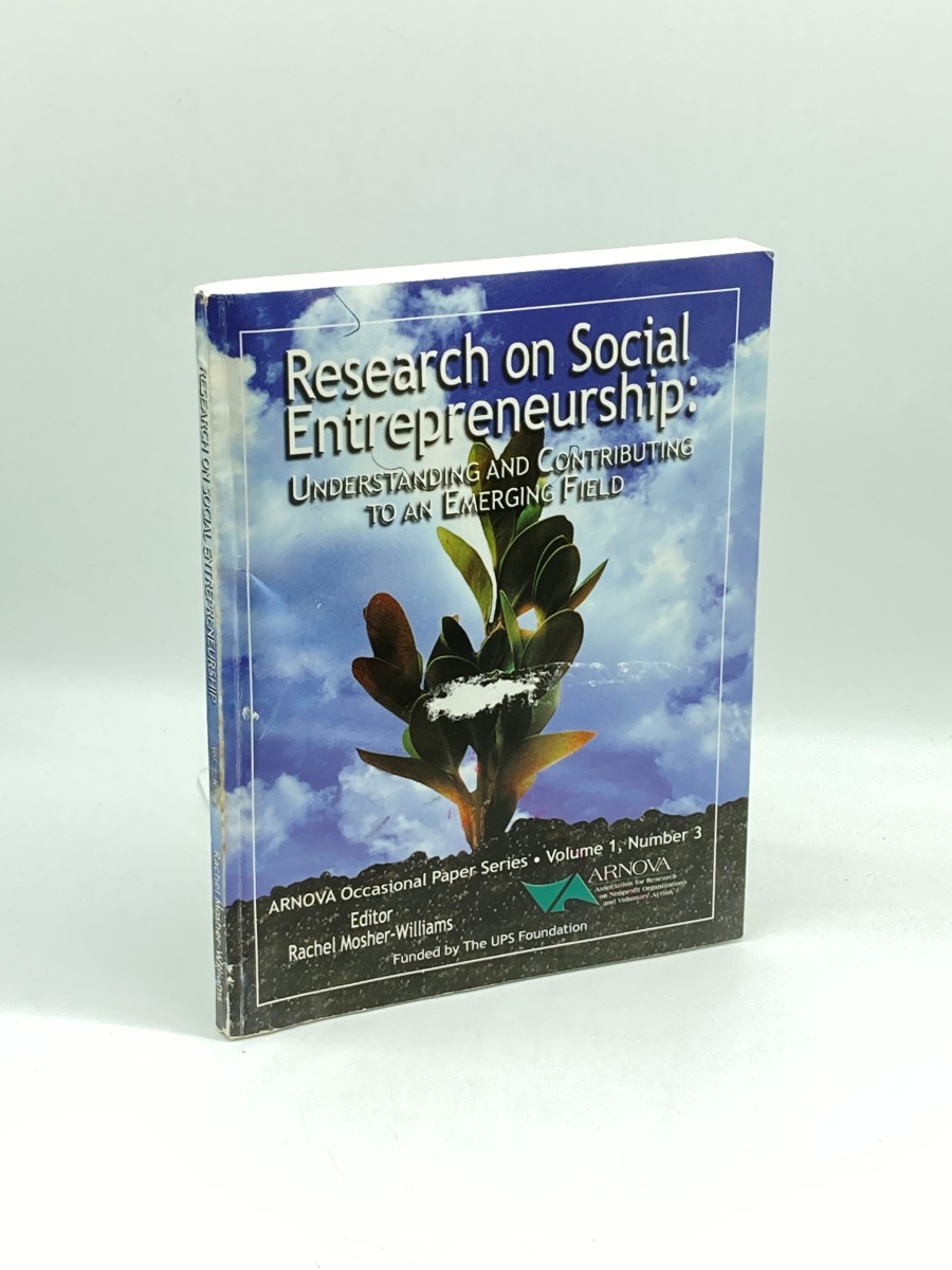 Image for Research on Social Entrepreneurship: Understanding and Contributing to an Emerging Field Research on Social Entrepreneurship: Understanding and Contributing to an Emerging Field