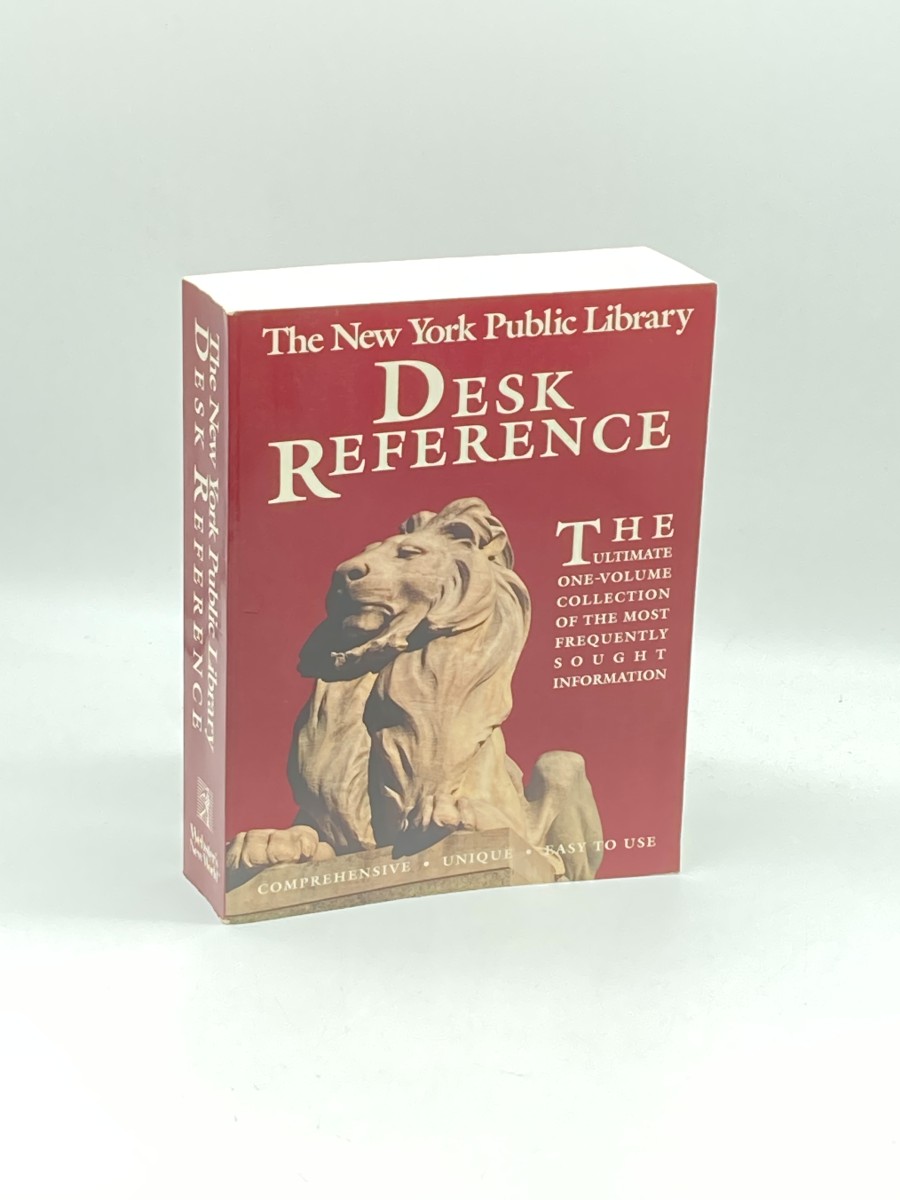 New York Public Library Desk Reference One-Volume Collection