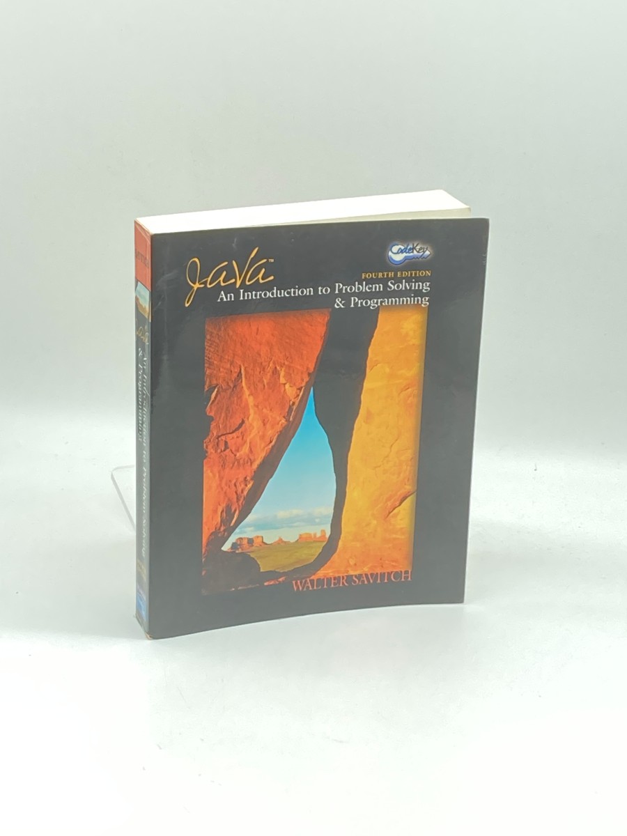 Java An Introduction to Problem Solving & Programming