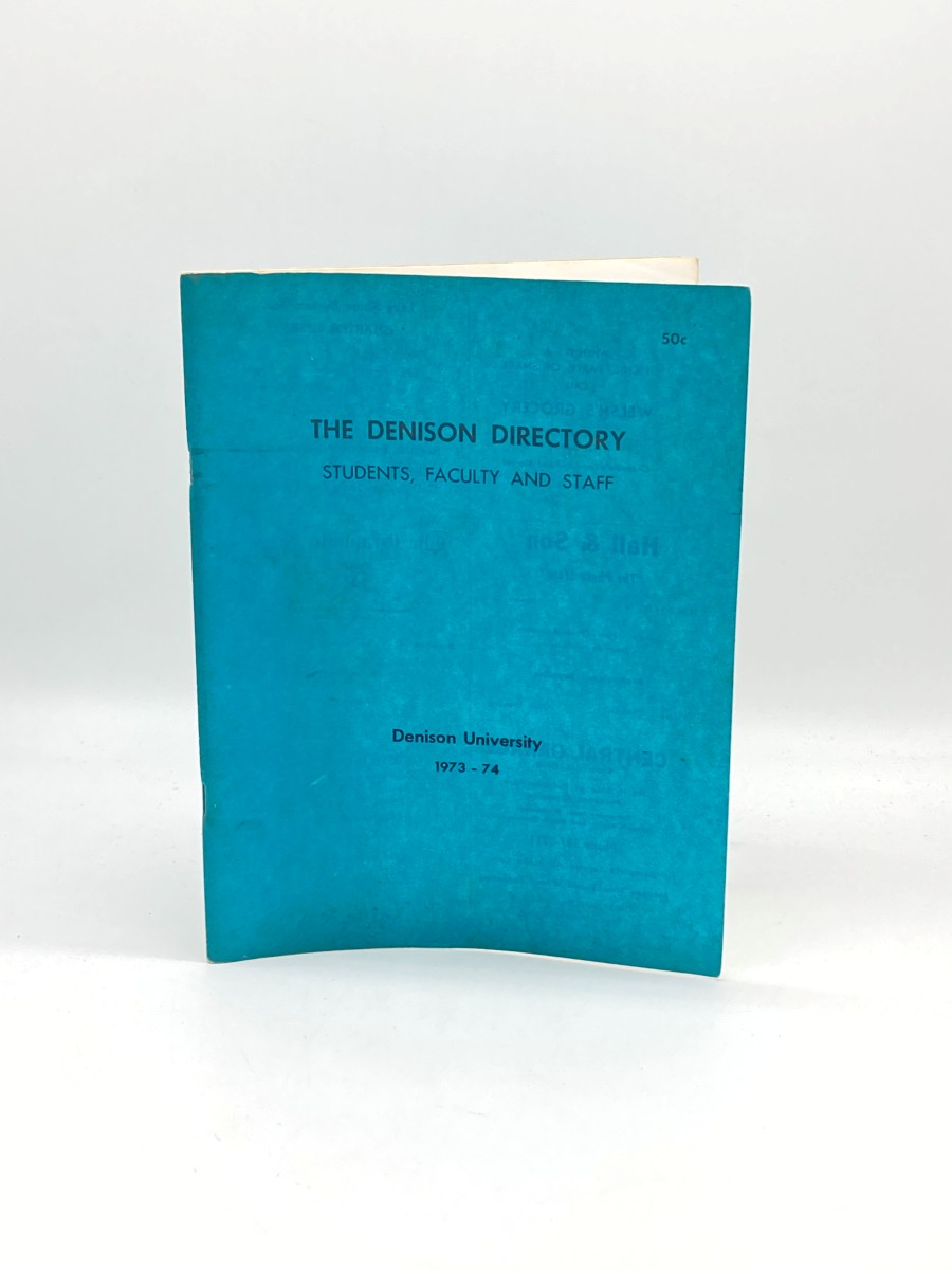 The Denison Directory 1973-1974 Students, Faculty, and Staff