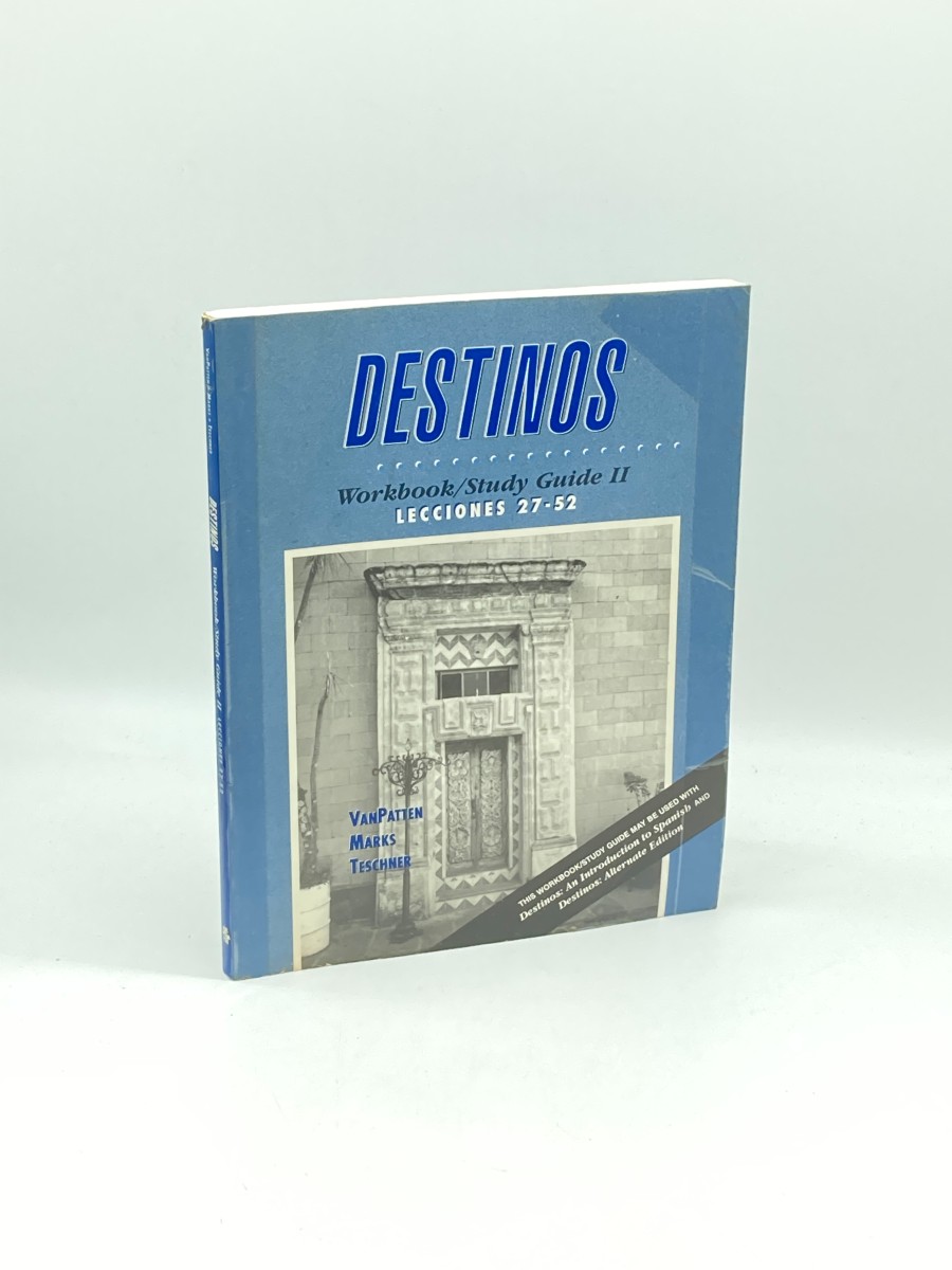 Image for Destinos Workbook/Study Guide II : Lecciones 27-52 Destinos Workbook/Study Guide II : Lecciones 27-52