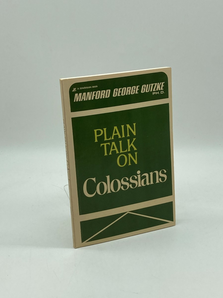 Plain Talk on Colossians