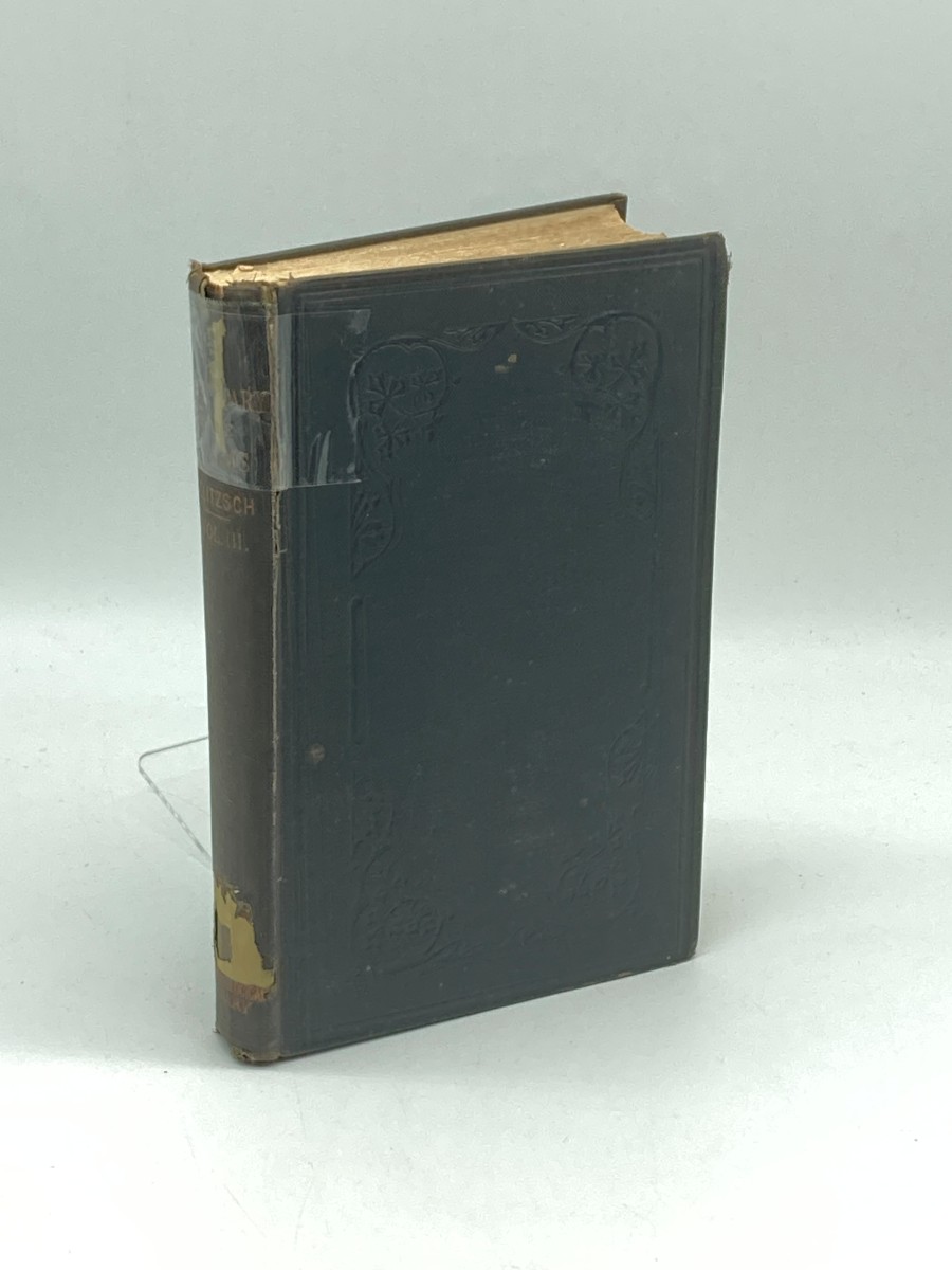 Delitzsh's Commentary on the Psalms, Vol. 3 Clark's Foreign Theological Library (1898) Fourth Series, Vol. XXXI;