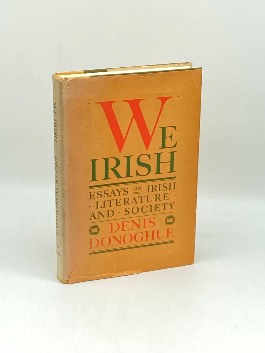 We Irish Essays on Irish Literature and Society