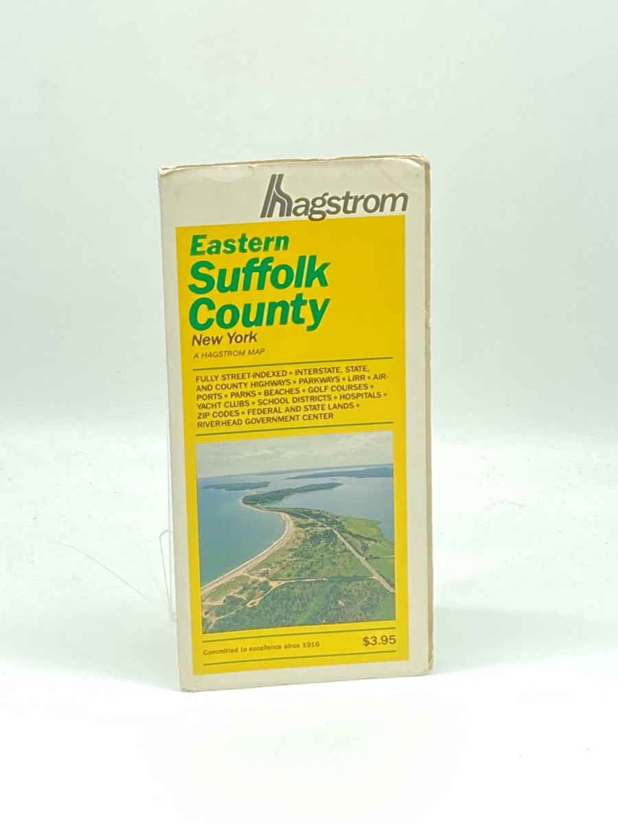 Hagstrom Eastern Suffolk County New York Street Map
