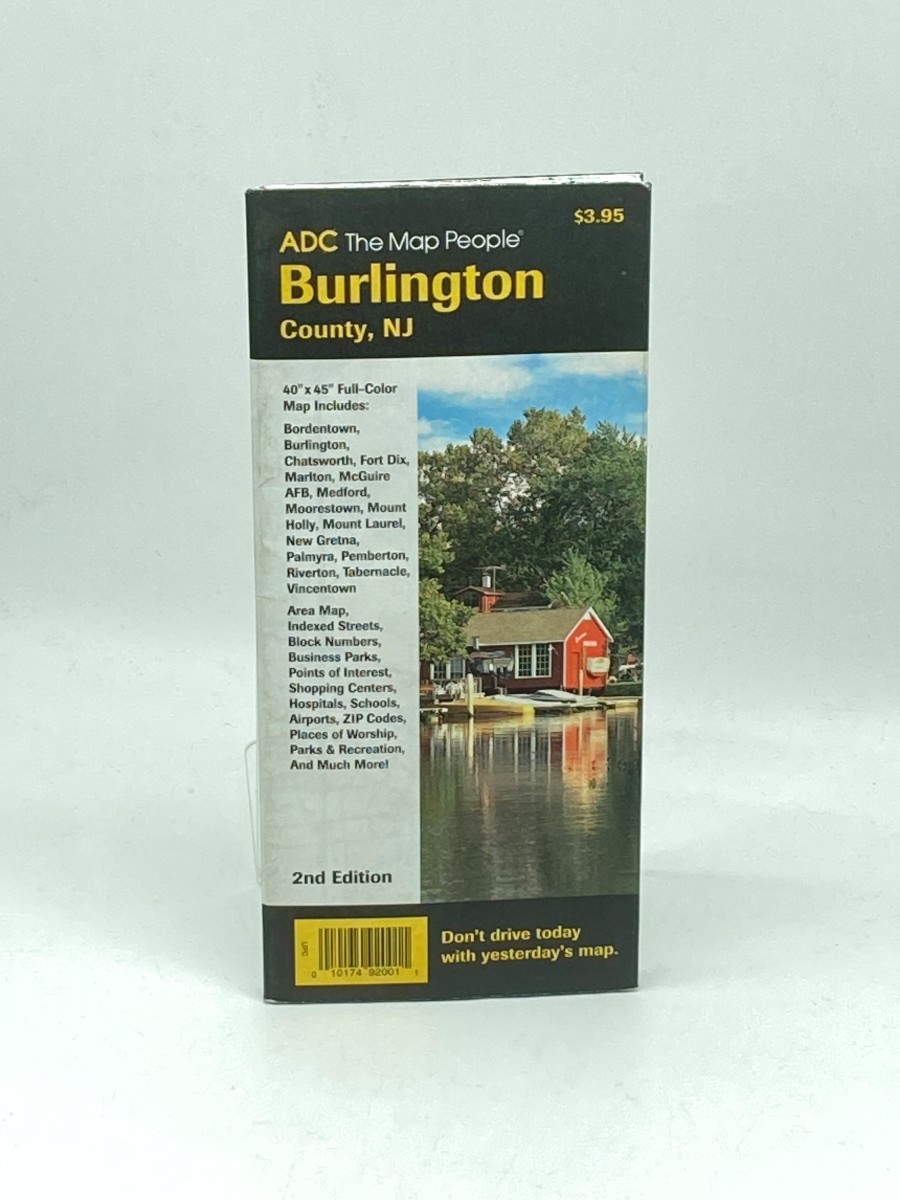 Burlington Co., Nj Map
