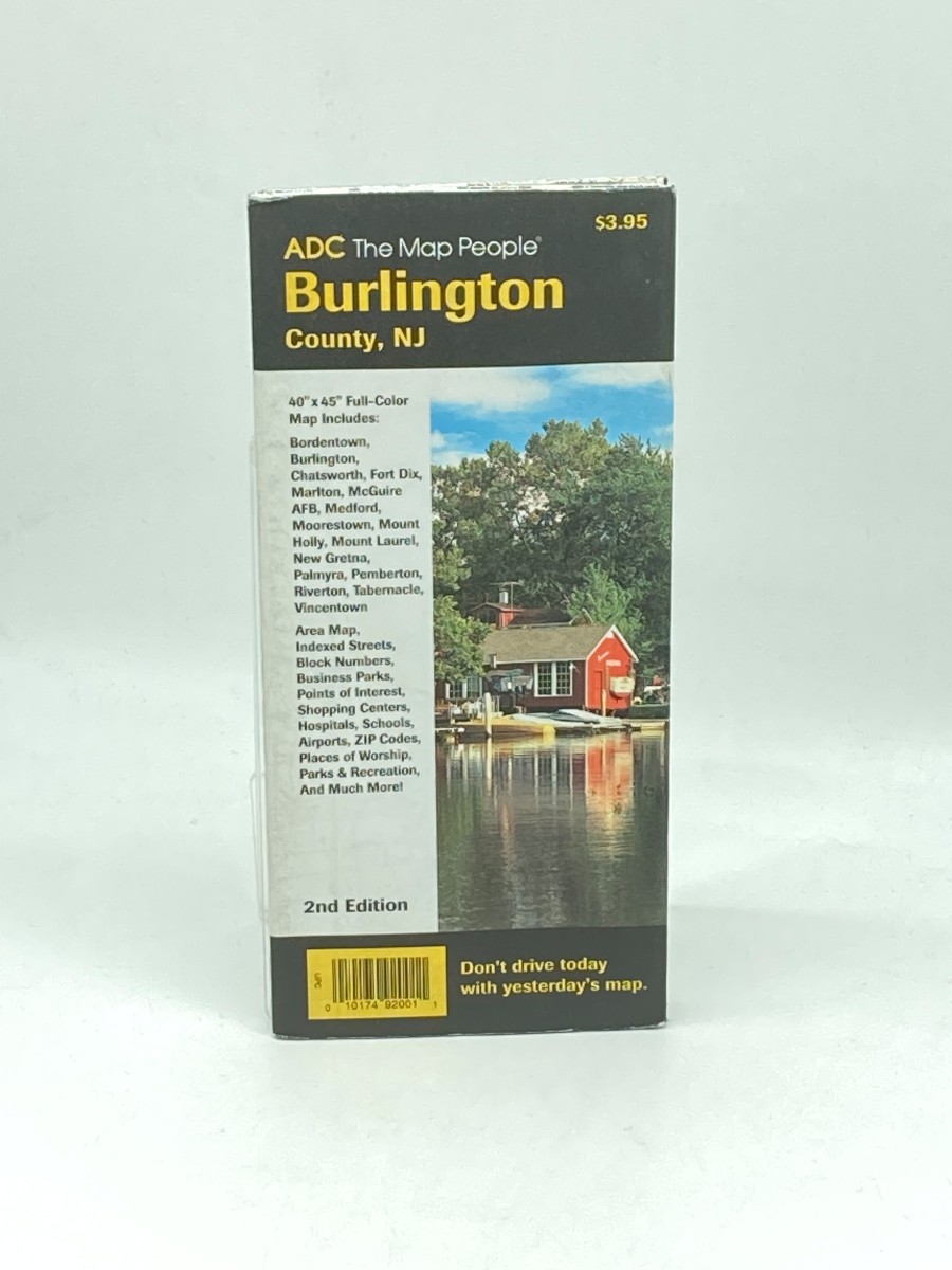 Burlington Co., Nj Map