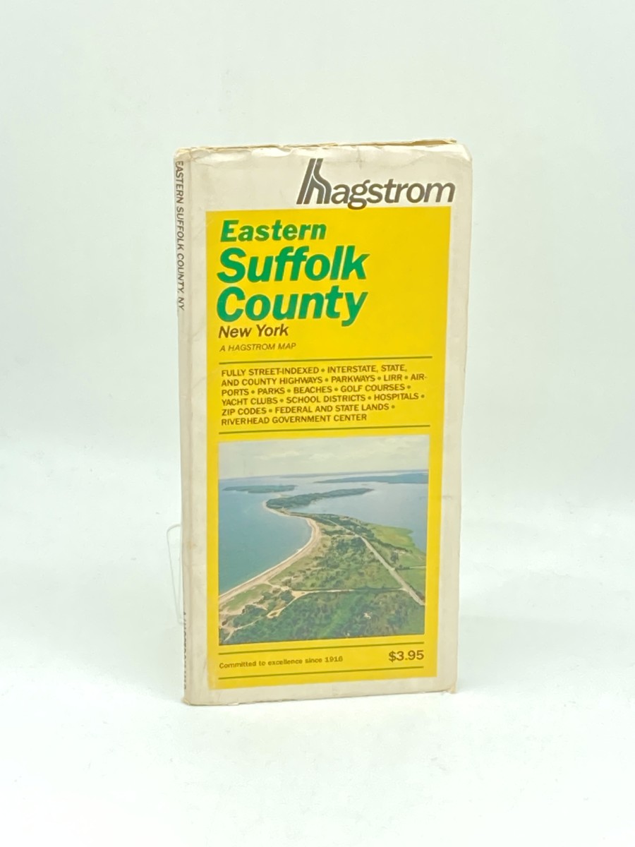Hagstrom Eastern Suffolk County New York Street Map