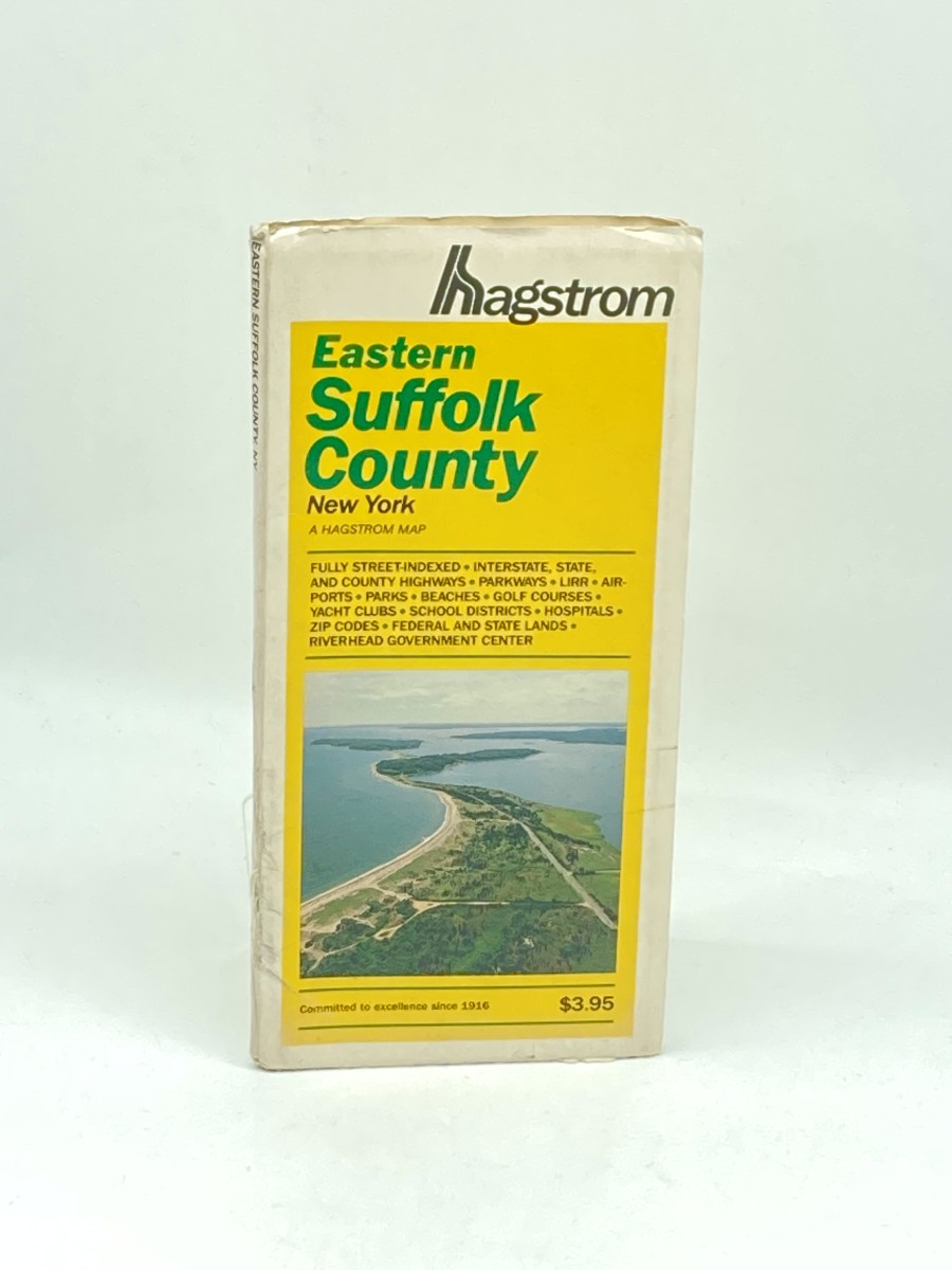 Hagstrom Eastern Suffolk County New York Street Map