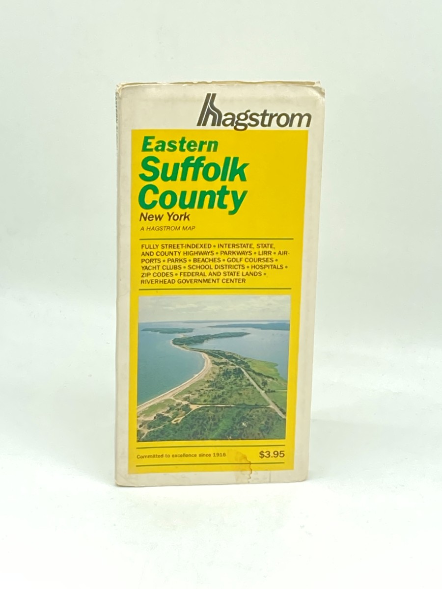 Hagstrom Eastern Suffolk County New York Street Map