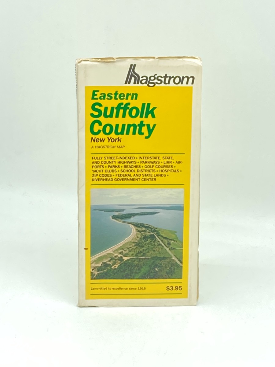 Hagstrom Eastern Suffolk County New York Street Map