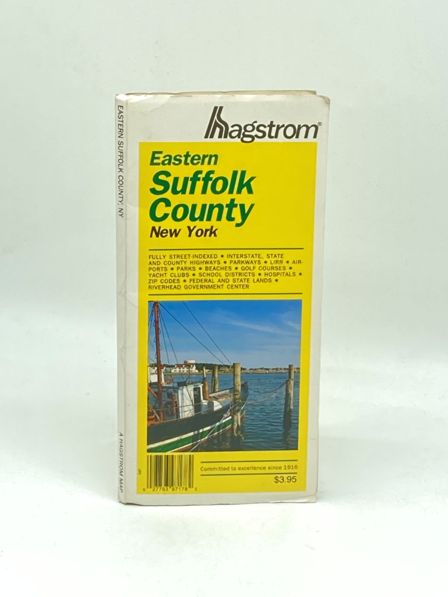 Hagstrom Eastern Suffolk County New York Street Map