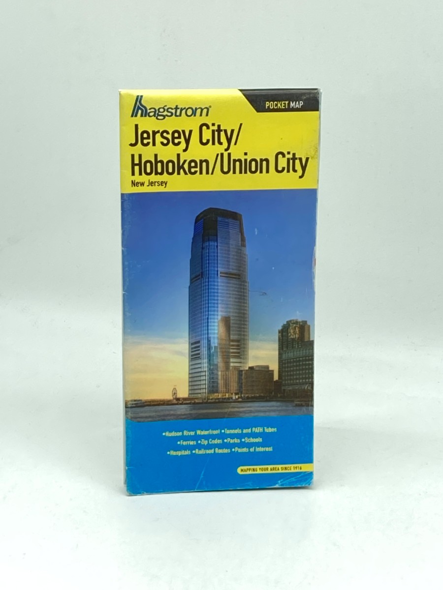 HAGSTROM JERSEY CITY/HOBOKEN/UNION CITY NJ MAP