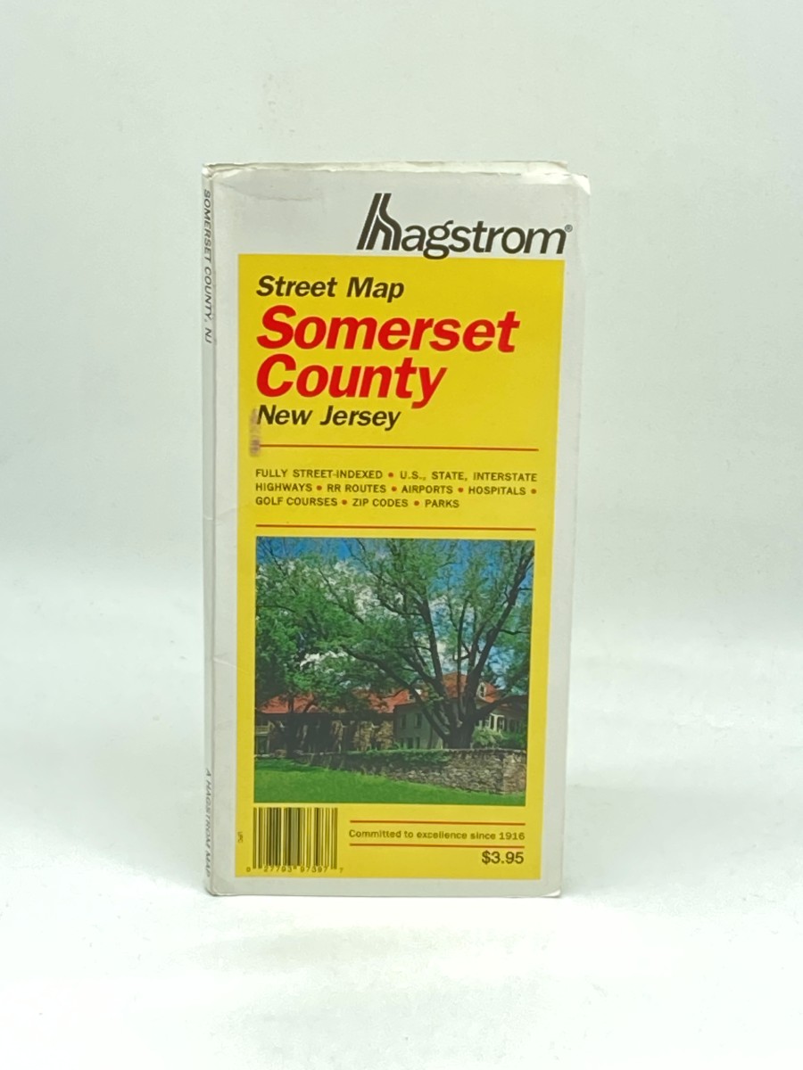 New Jersey Somerset County Pocket Map