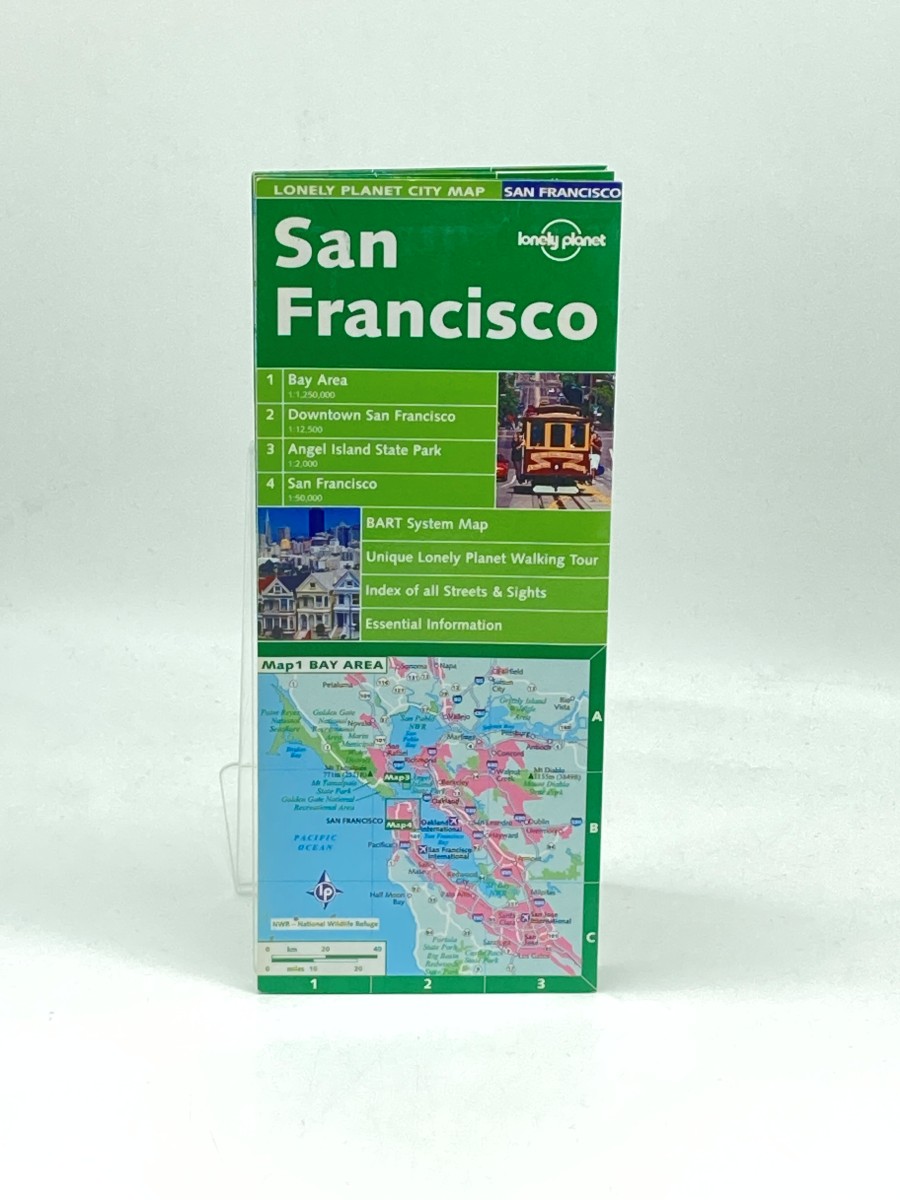 Lonely Planet San Francisco City Map