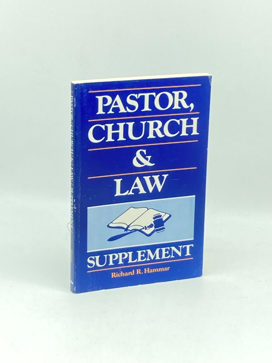 Image for Pastor Church and Law Supplement Pastor Church and Law Supplement