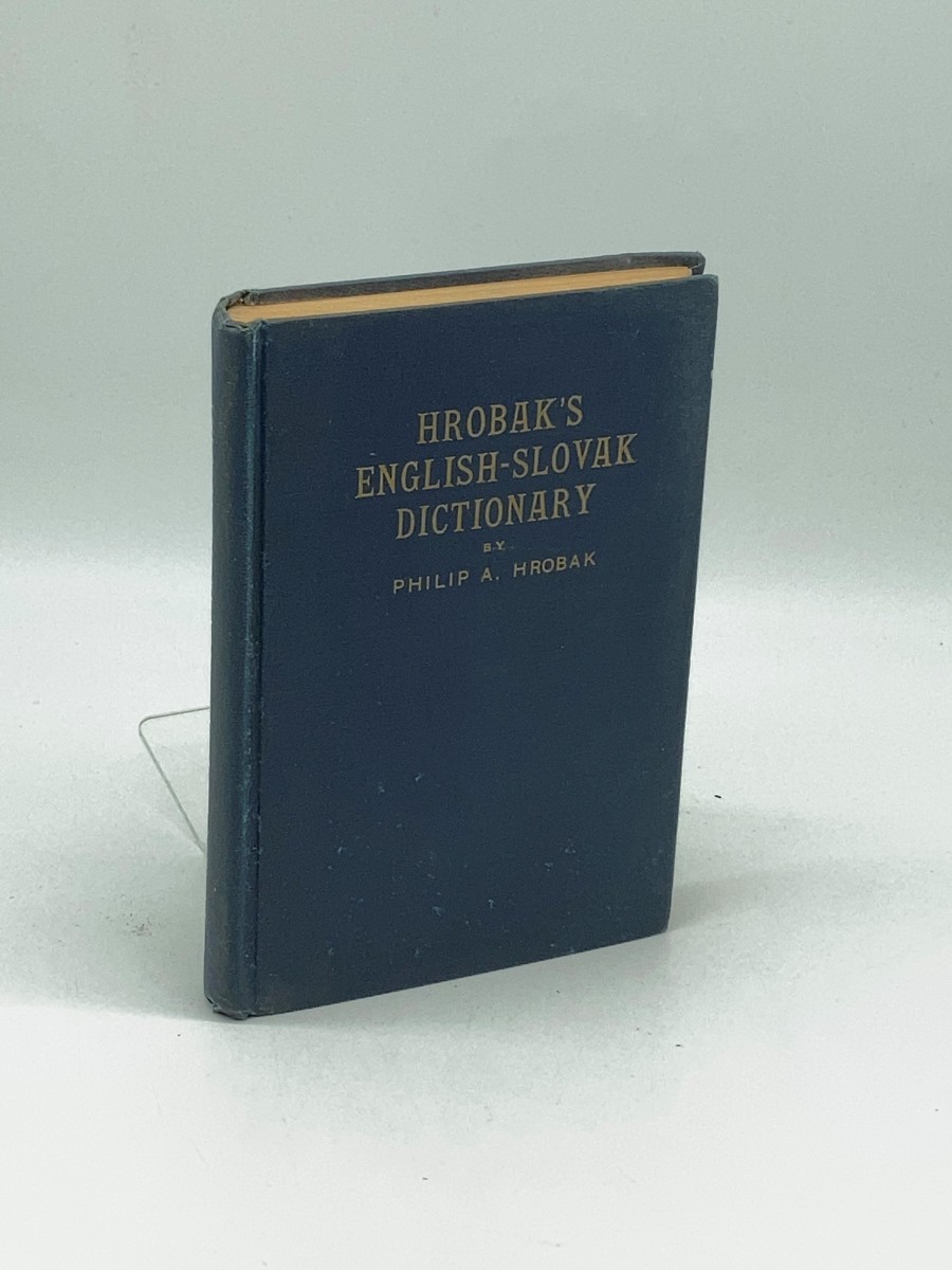 Hrobak's English-Slovak Dictionary (1944)