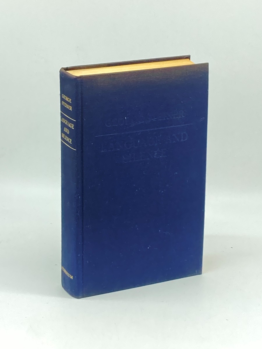 Image for Language and Silence Essays on Language, Literature, and the Inhuman Language and Silence Essays on Language, Literature, and the Inhuman