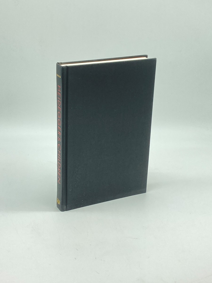 Heidegger's Children (Signed) (First Printing) Hannah Arendt, Karl Lowith, Hans Jonas, and Herbert Marcuse.