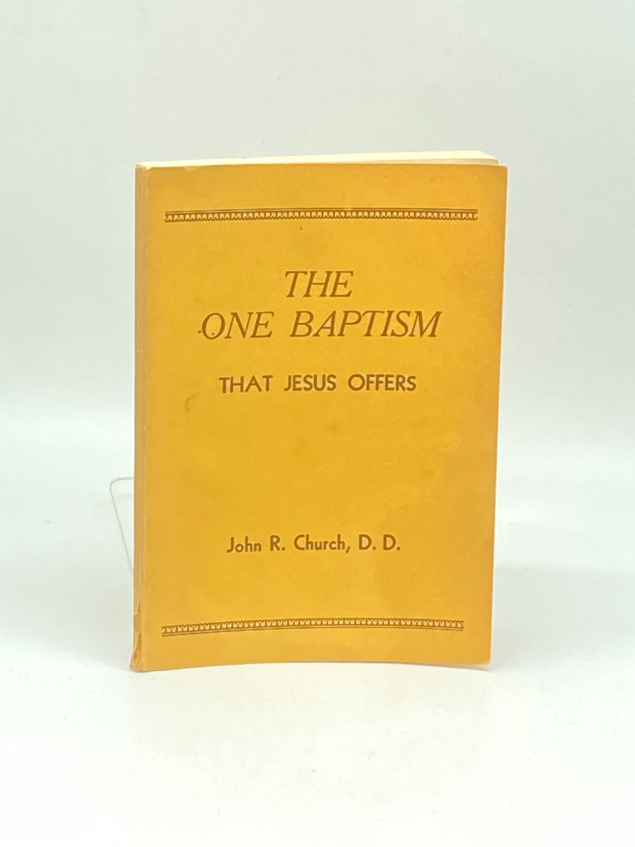 Image for The One Baptism That Jesus Offers The One Baptism That Jesus Offers