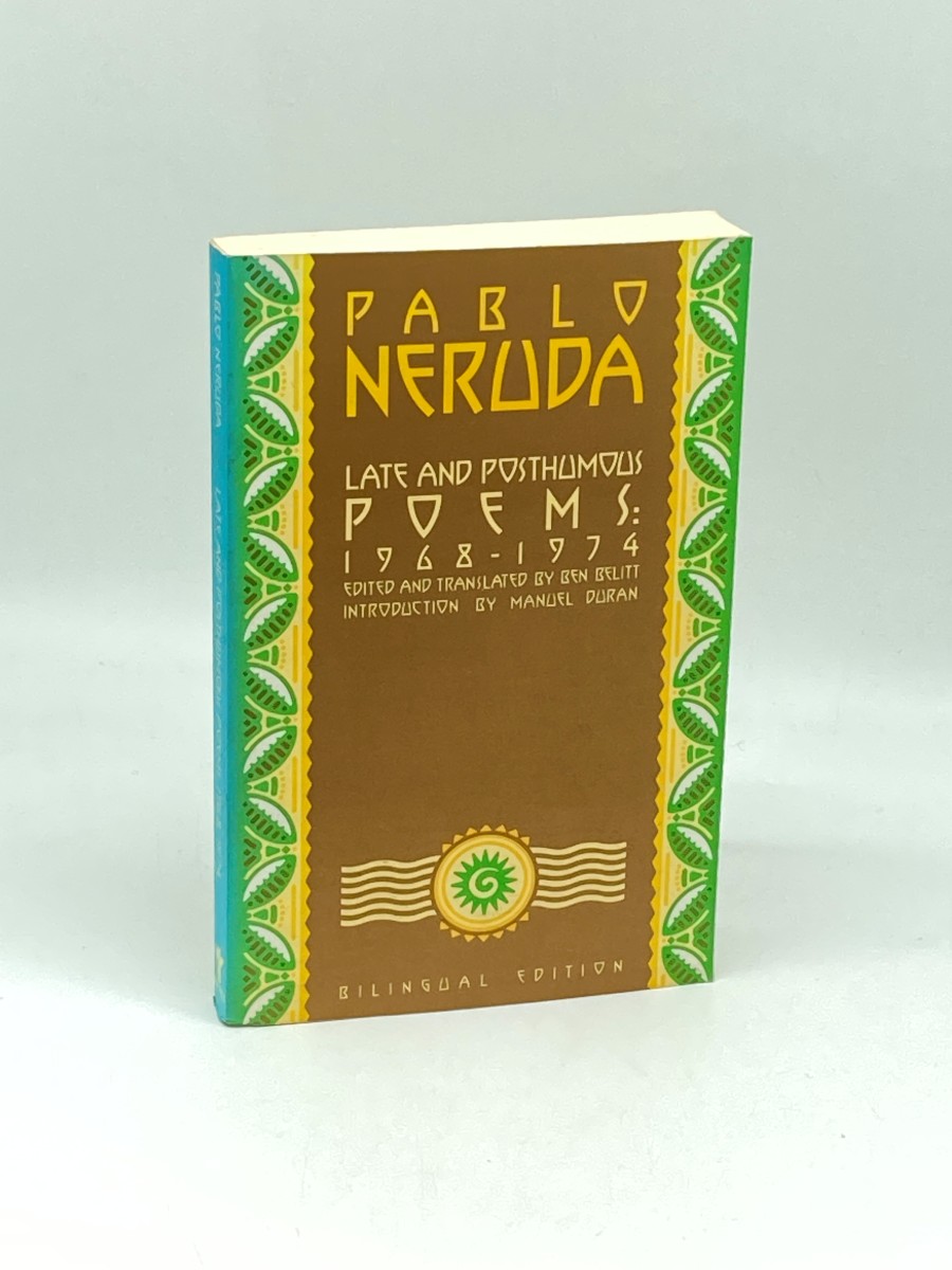 Late and Posthumous Poems, 1968-1974 Bilingual Edition