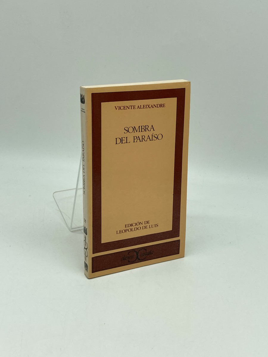 Sombra Del Paraso . (Spanish Edition)