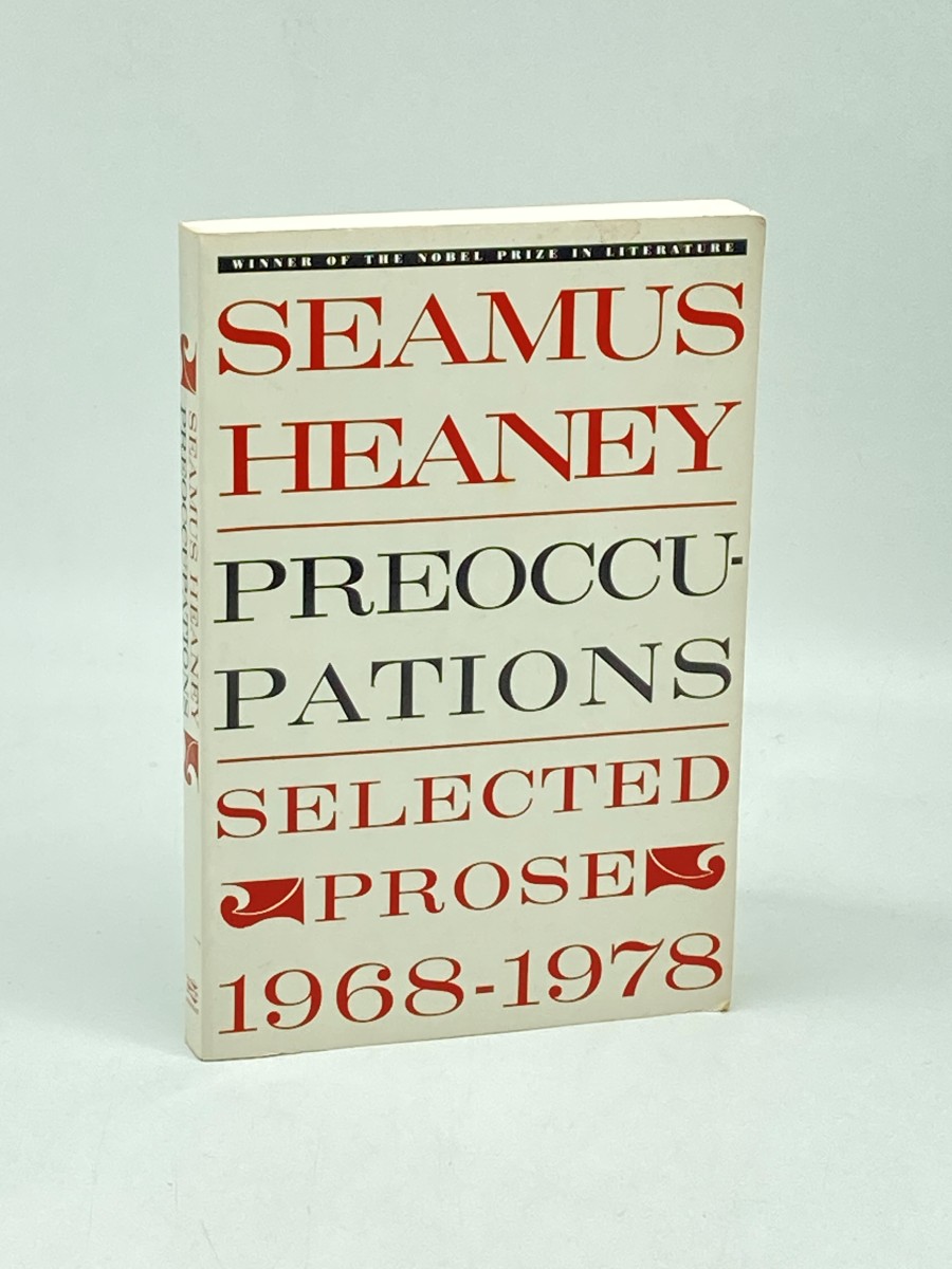 Preoccupations Selected Prose, 1968-1978