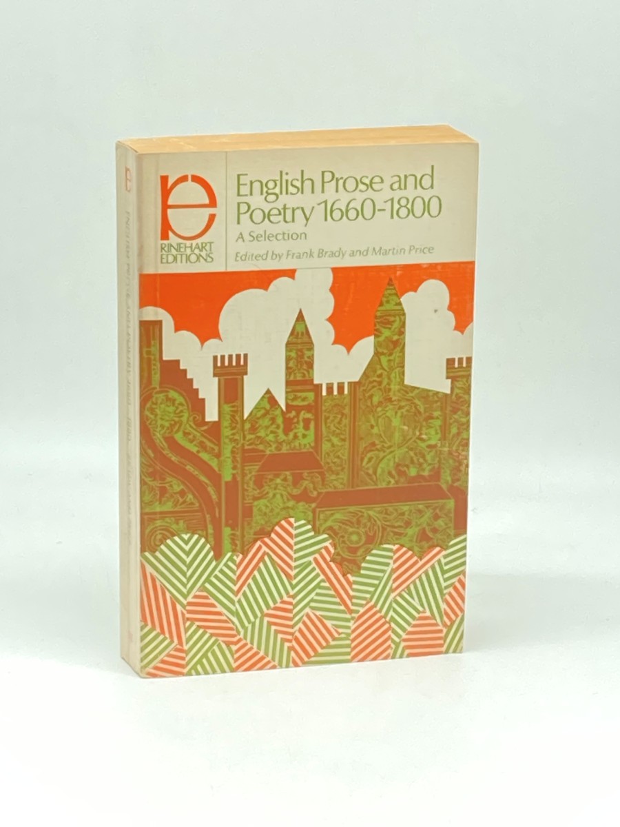 Image for English Prose and Poetry 1660-1800; A Selection English Prose and Poetry 1660-1800; A Selection