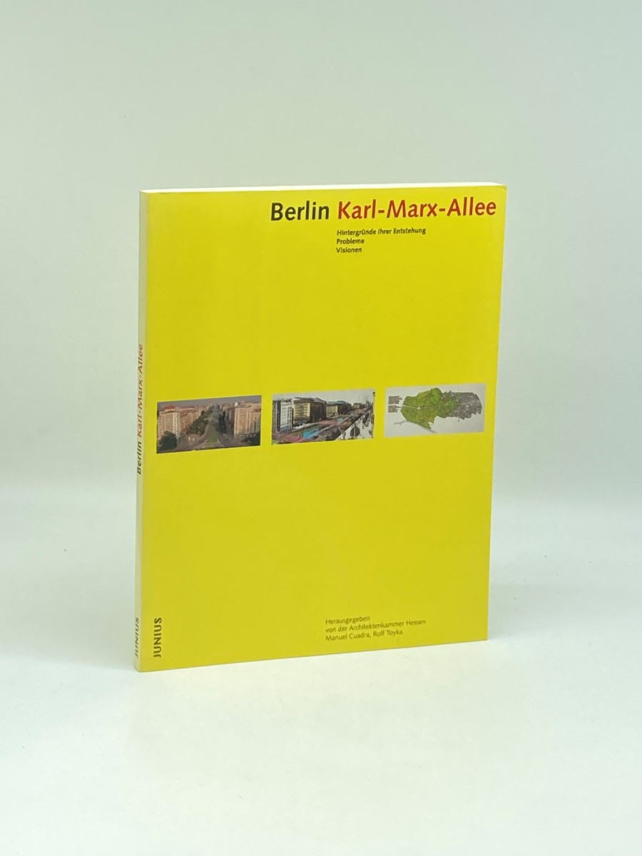 Berlin Karl-Marx-Allee Hintergrunde Ihrer Entstehung/probleme/visionen
