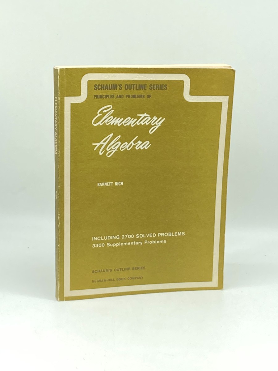 Theory and Problems of Elementary Algebra