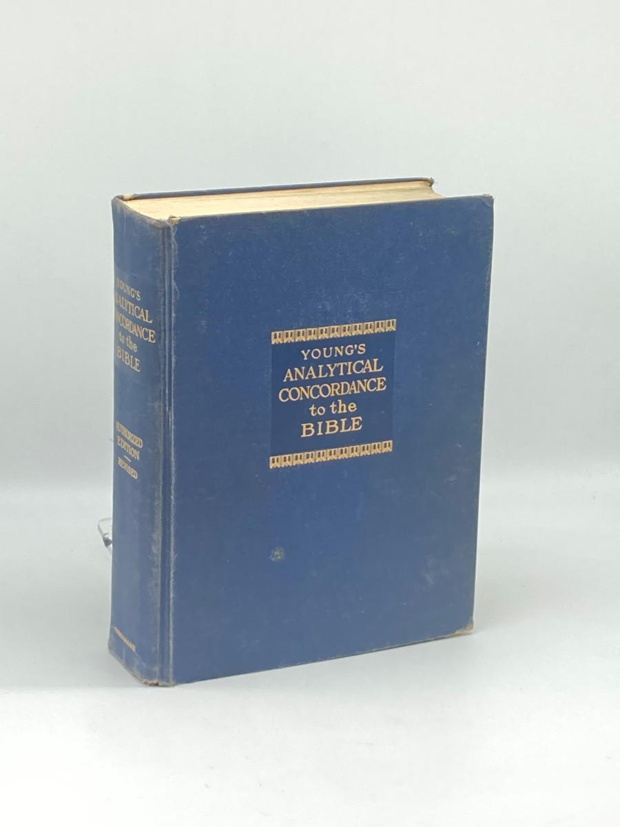 Analytical Concordance to the Bible; Also, Index Lexicons to the Old and New Testaments