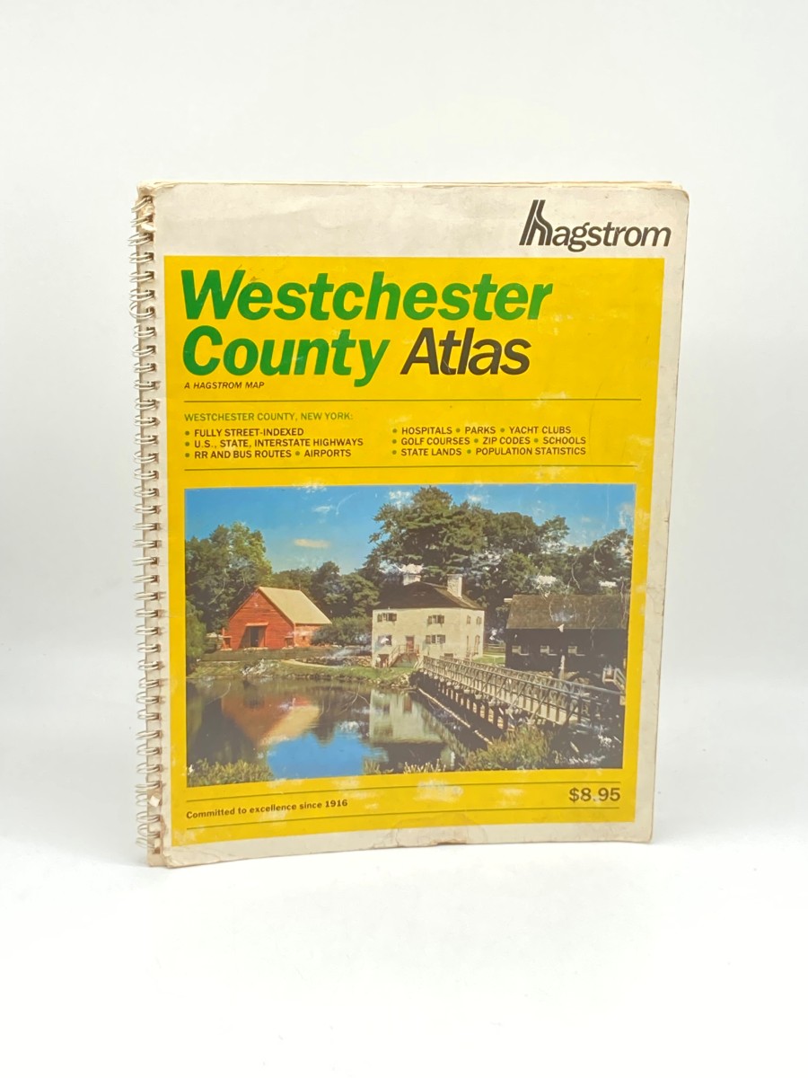 Hagstrom Westchester County Street Atlas & Metropolitan New York Road Atlas Large Scale