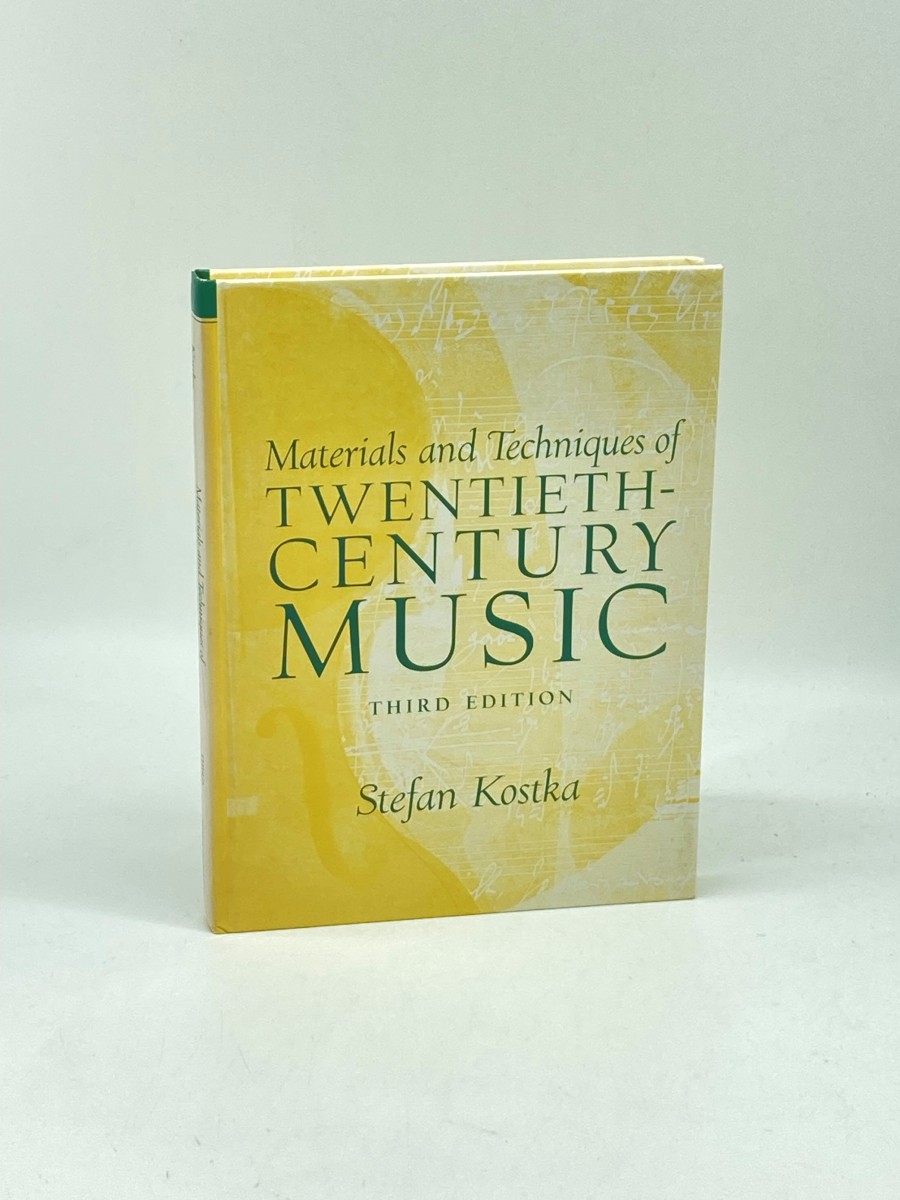 Material and Techniques of 20Th Century Music
