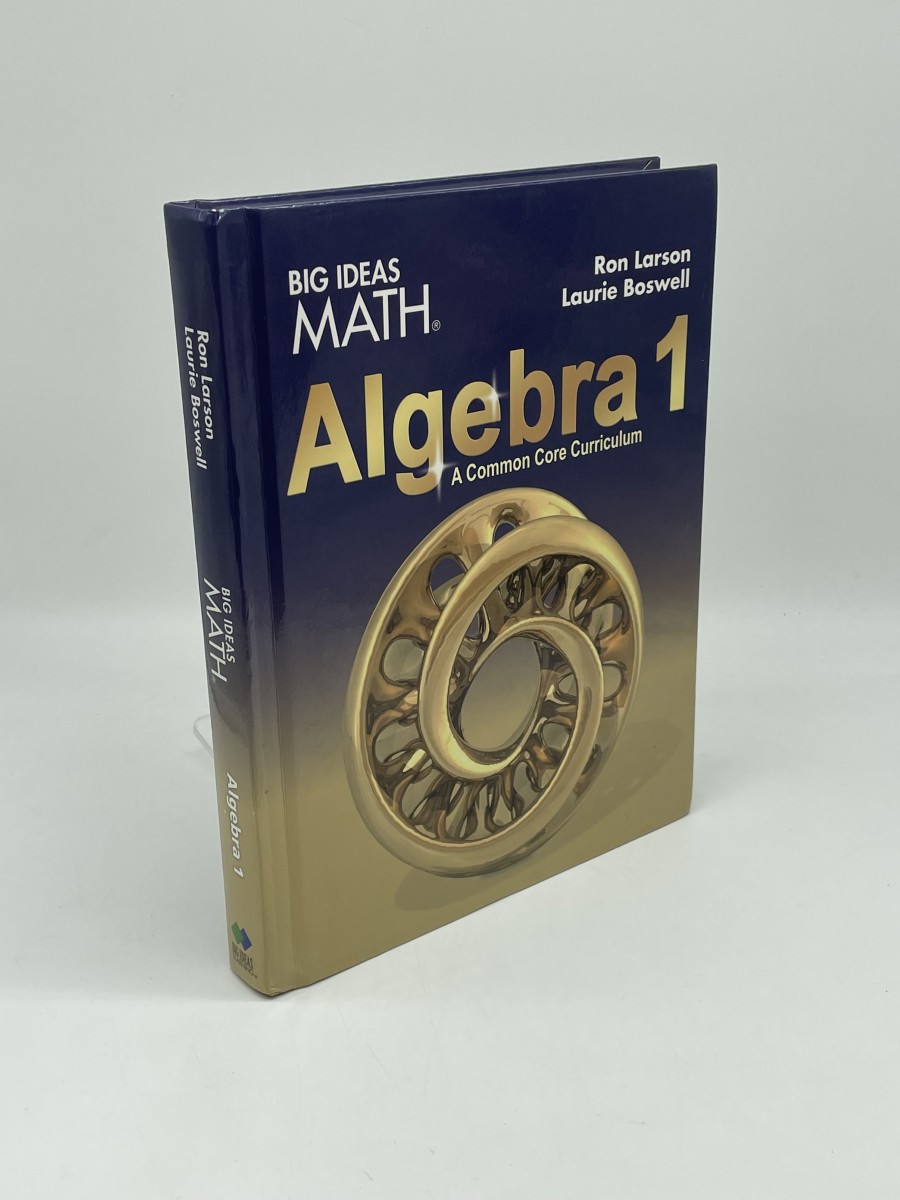 Image for BIG IDEAS MATH Algebra 1 Common Core Student Edition 2015 BIG IDEAS MATH Algebra 1 Common Core Student Edition 2015