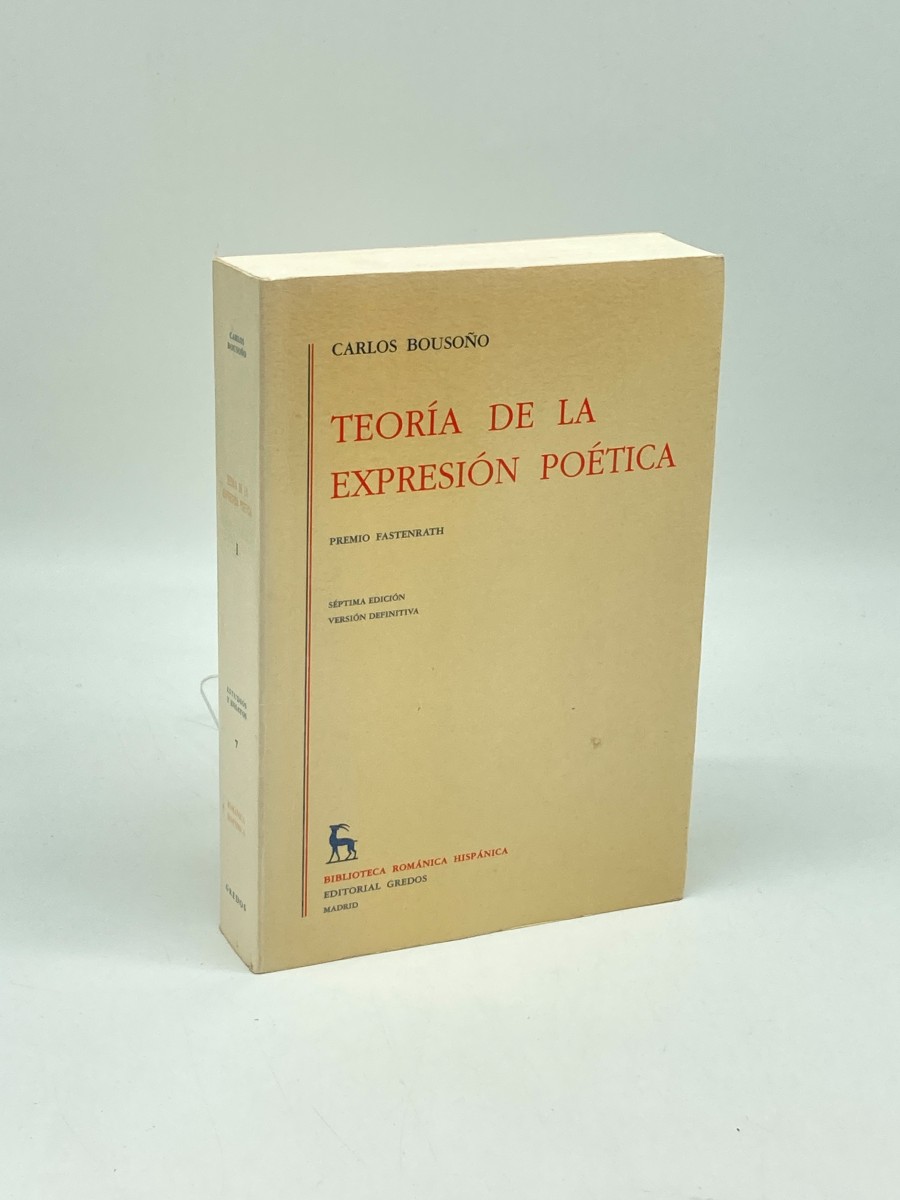 Teoria Expresion Poetica Vol. 1