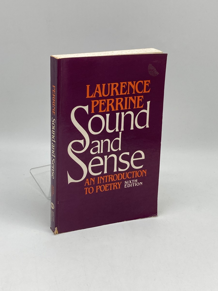 Sound and Sense An Introduction to Poetry