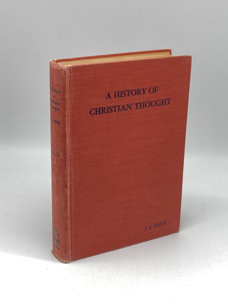 A History of Christian Thought (1946) ; Volume 2: History of Protestant Theology