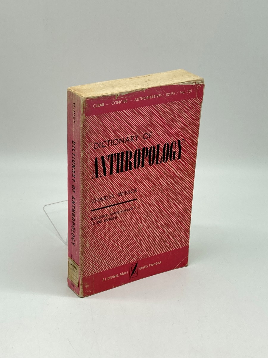Dictionary of Anthropology