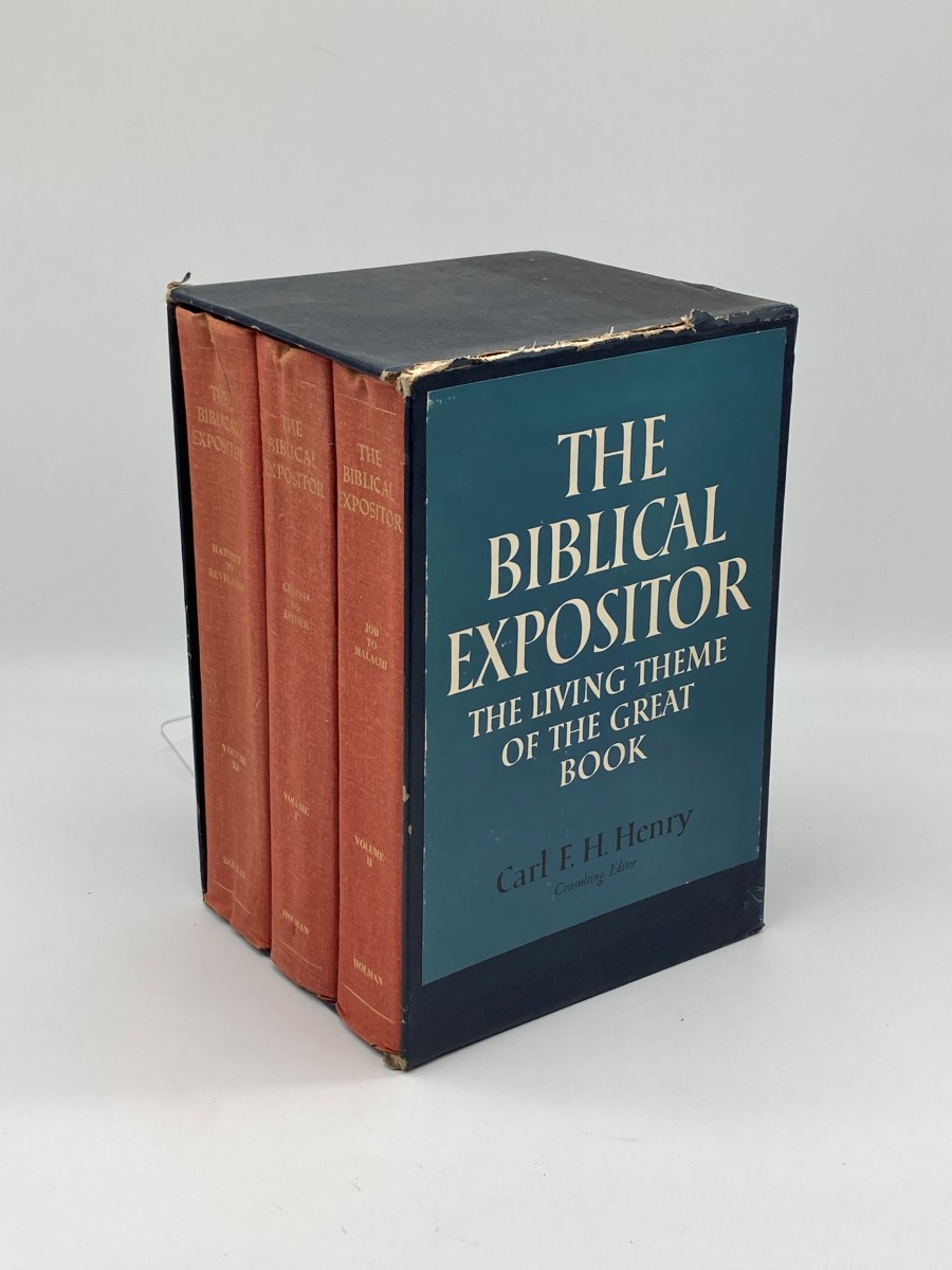 The Biblical Expositor 3 Volume Boxed Set; The Living Theme of the Great Book