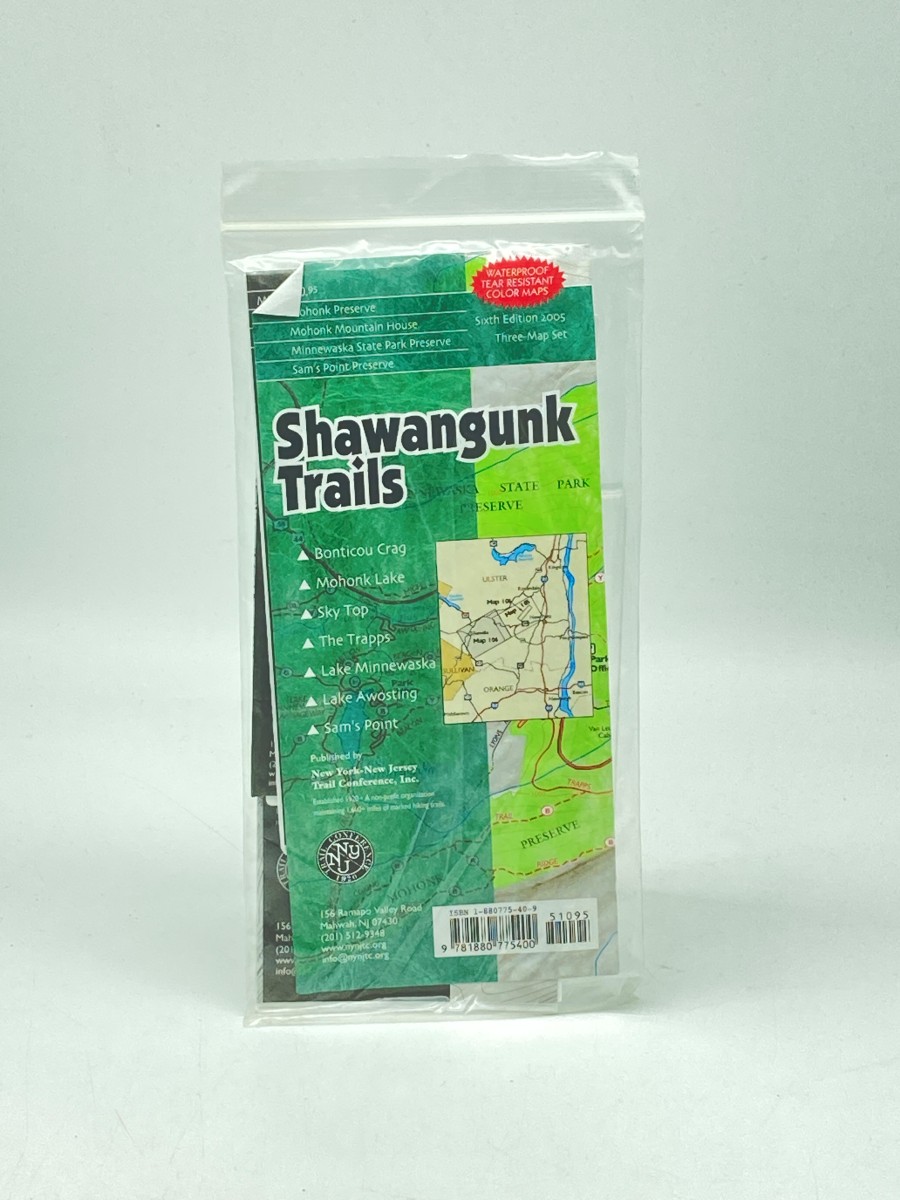 Shawangunk Trails Map: 3 Map Set